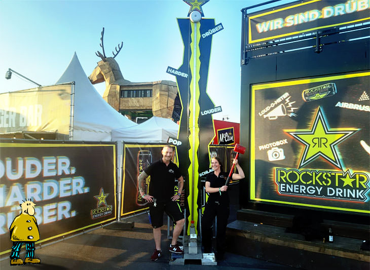 Unser Hau-den-Lukas bei Rock am Ring.